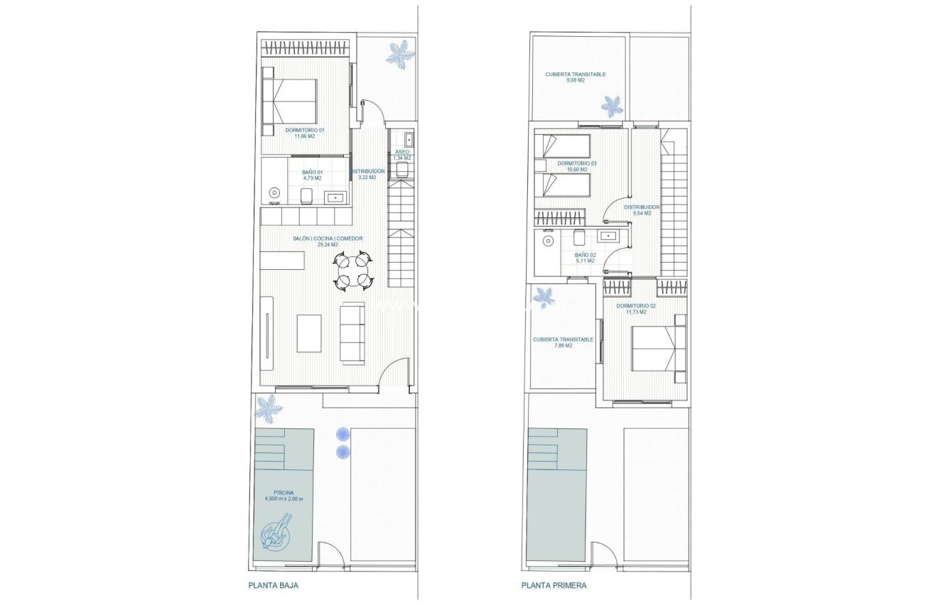 New Build - Detached house / Townhouse - Torre Pacheco - pueblo